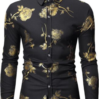 Flower Design Dress shirt